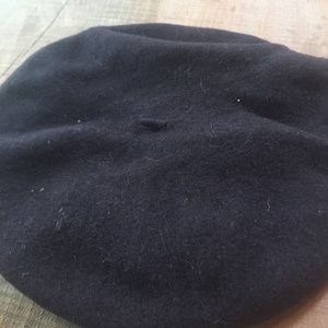 Etmar NY Pure New Wool Beret Hat Chocolate Brown